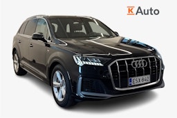 musta Audi Q7 2021 kuva 1.