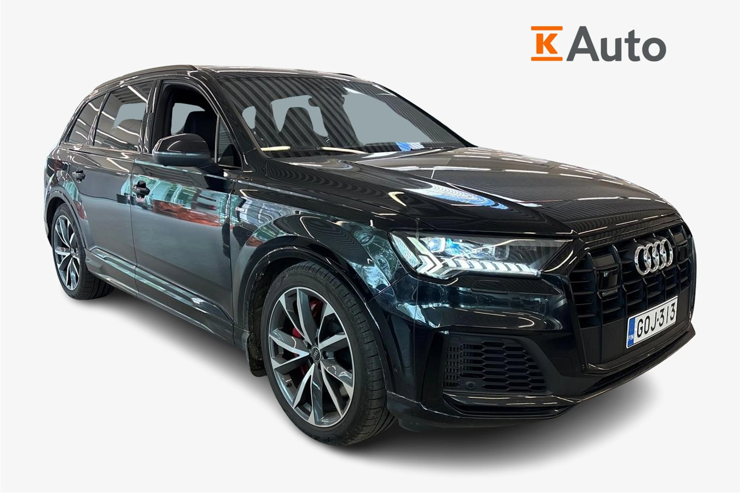 Musta Audi Q7 2021 kuva 1.