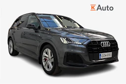 harmaa Audi Q7 2021 kuva 1.