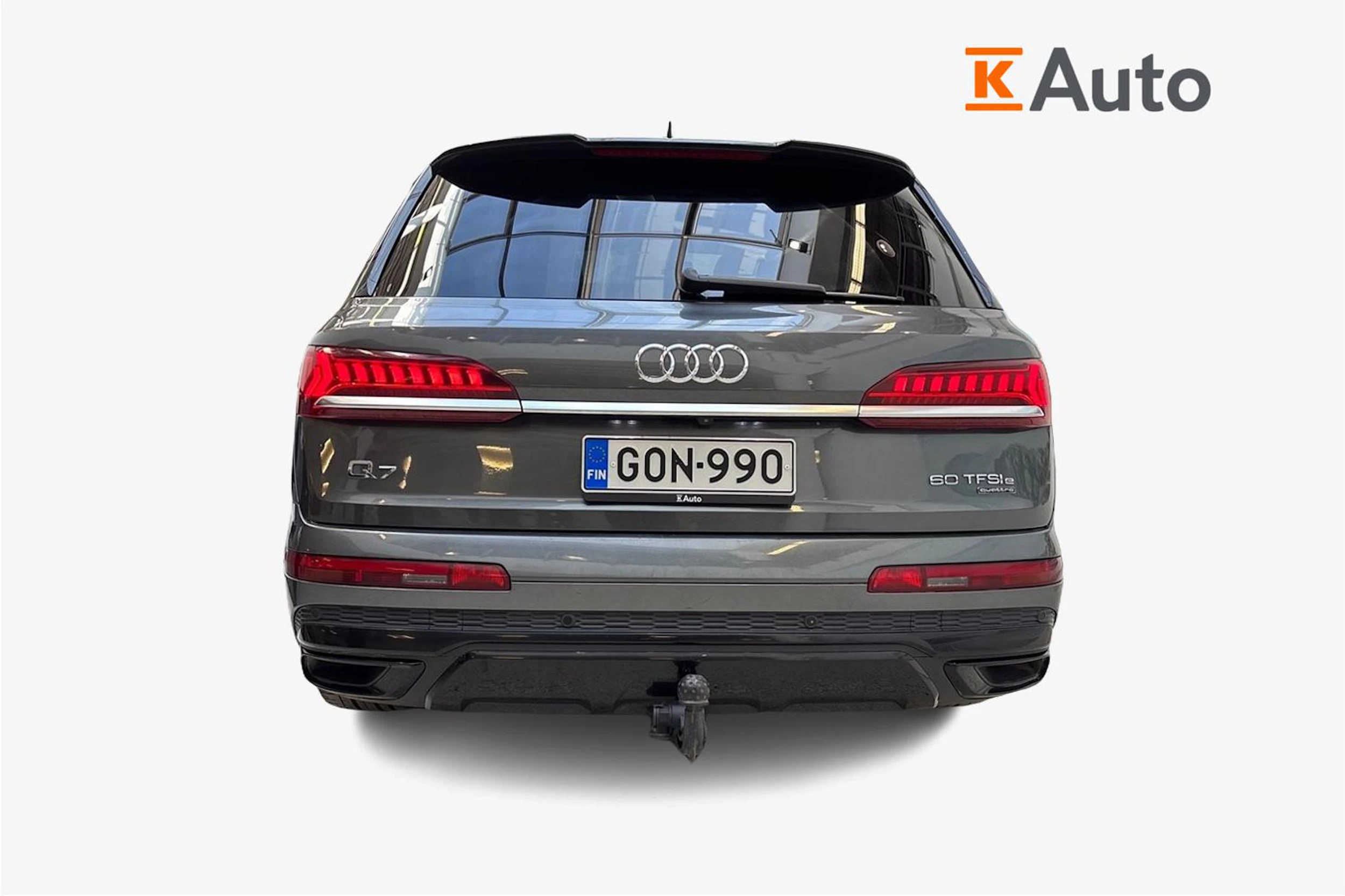 harmaa Audi Q7 2021 kuva 3.