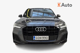 harmaa Audi Q7 2021 kuva 4.