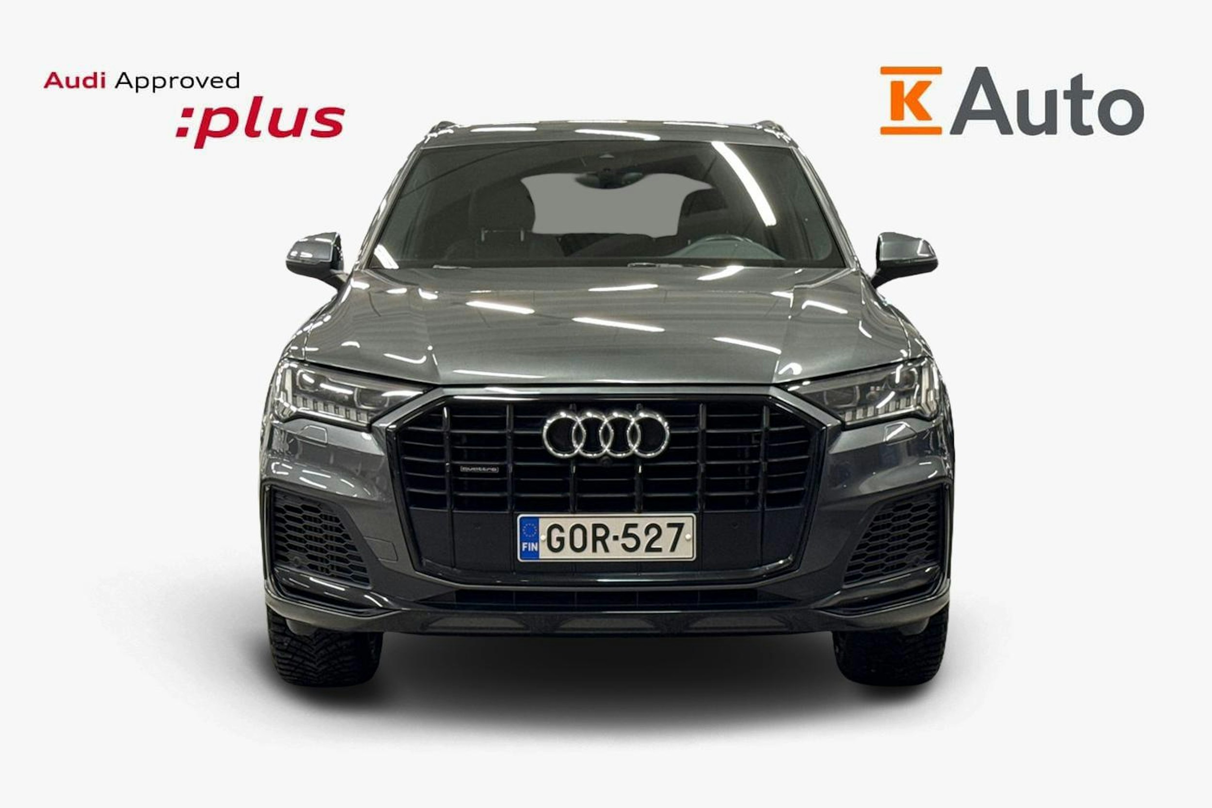 harmaa Audi Q7 2021 kuva 5.