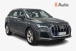 met. Harmaa Audi Q7 2021 kuva 1.