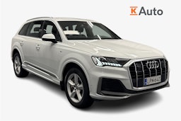 valkoinen Audi Q7 2021 kuva 1.