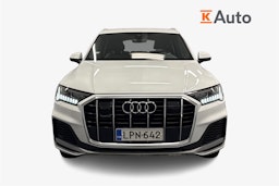 valkoinen Audi Q7 2021 kuva 5.