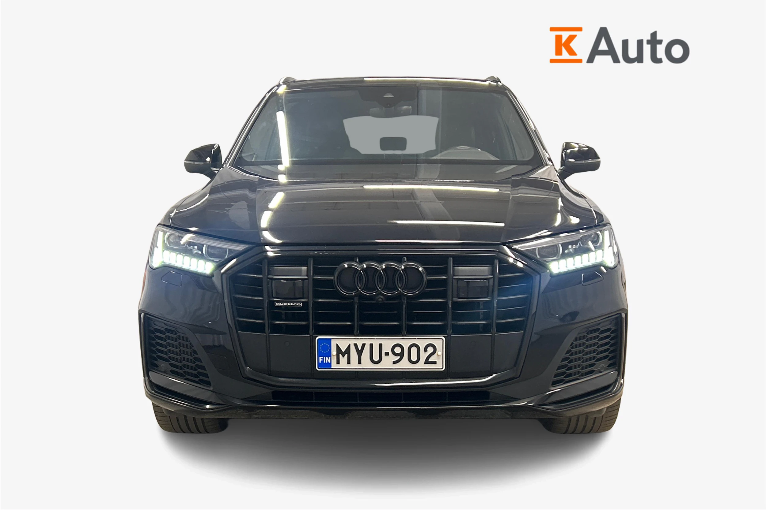 Musta Audi Q7 2021 kuva 4.