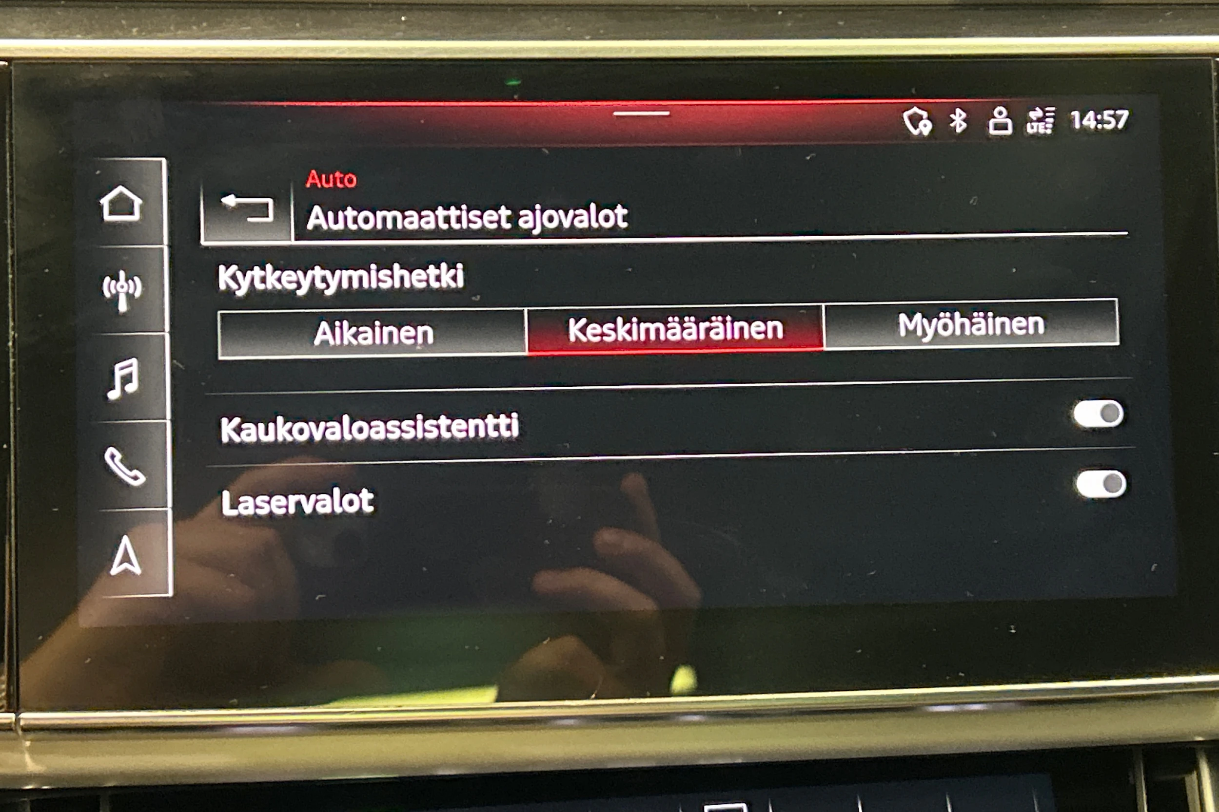 Musta Audi Q7 2021 kuva 29.
