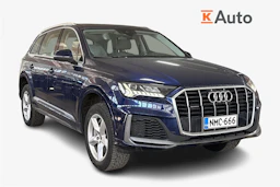 sininen Audi Q7 2021 kuva 1.