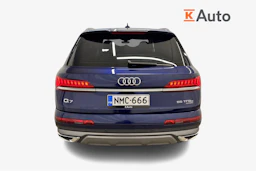 sininen Audi Q7 2021 kuva 4.