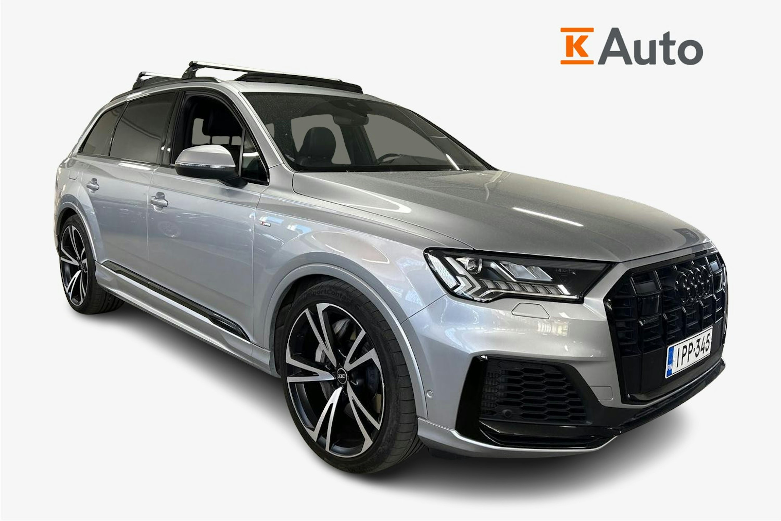 harmaa Audi Q7 2022 kuva 1.