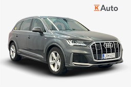 harmaa Audi Q7 2023 kuva 1.