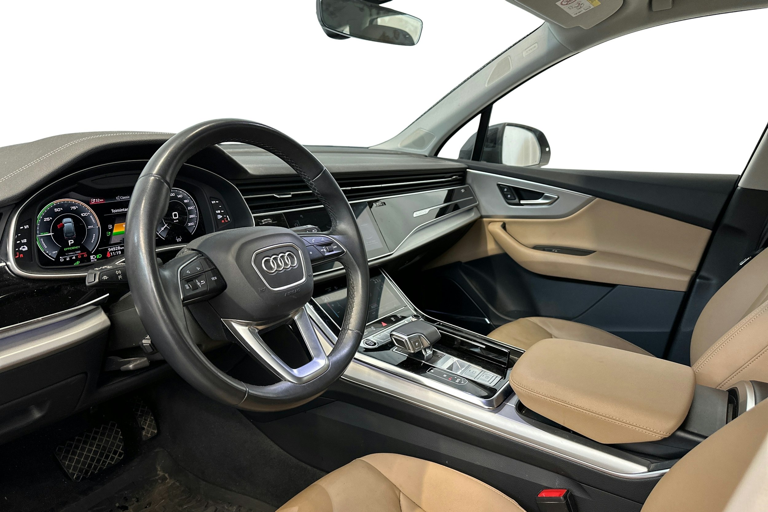 harmaa Audi Q7 2023 kuva 3.