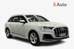 valkoinen Audi Q7 2023 kuva 1.