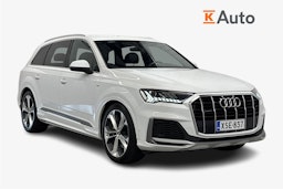 valkoinen Audi Q7 2023 kuva 1.