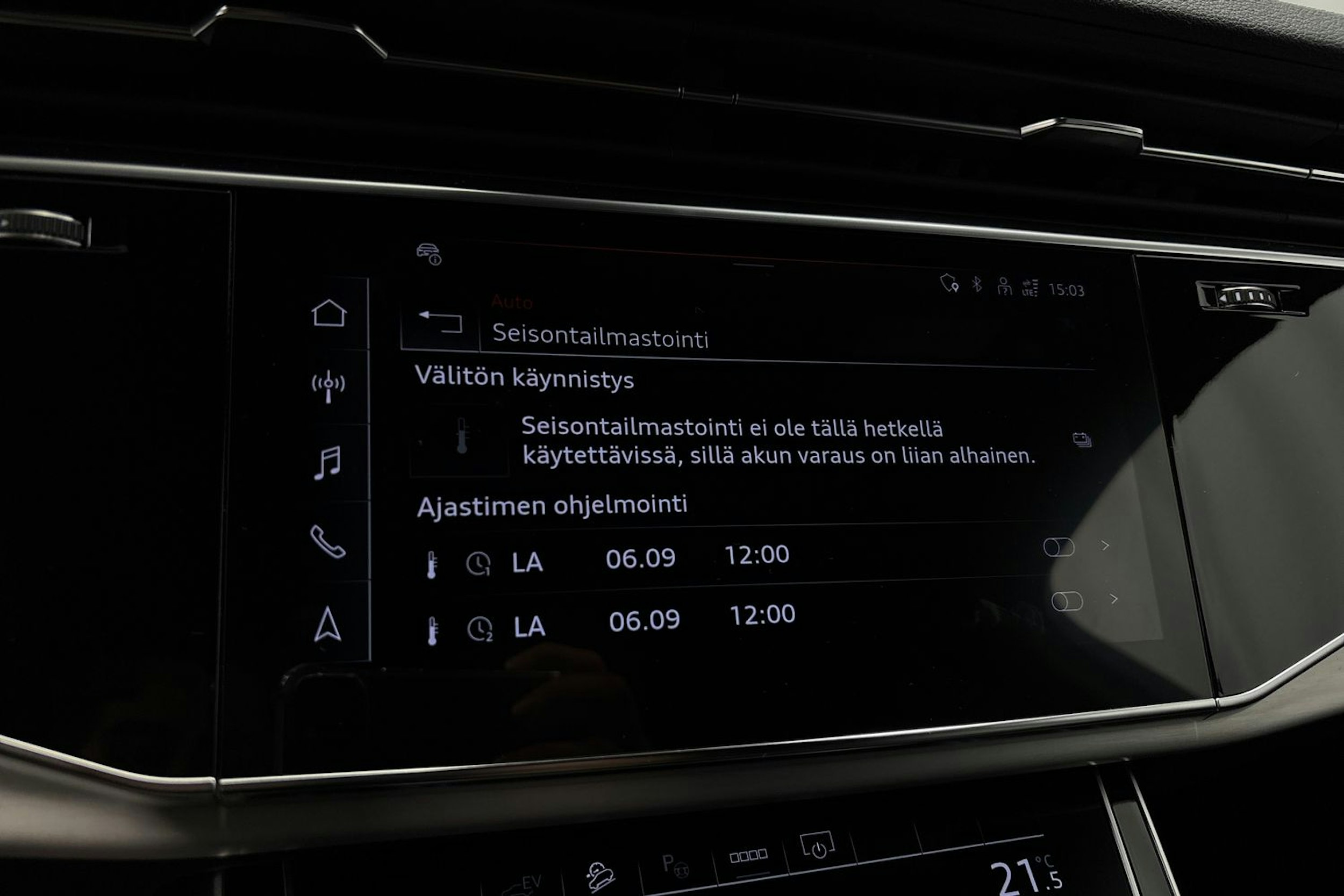 valkoinen Audi Q7 2023 kuva 26.