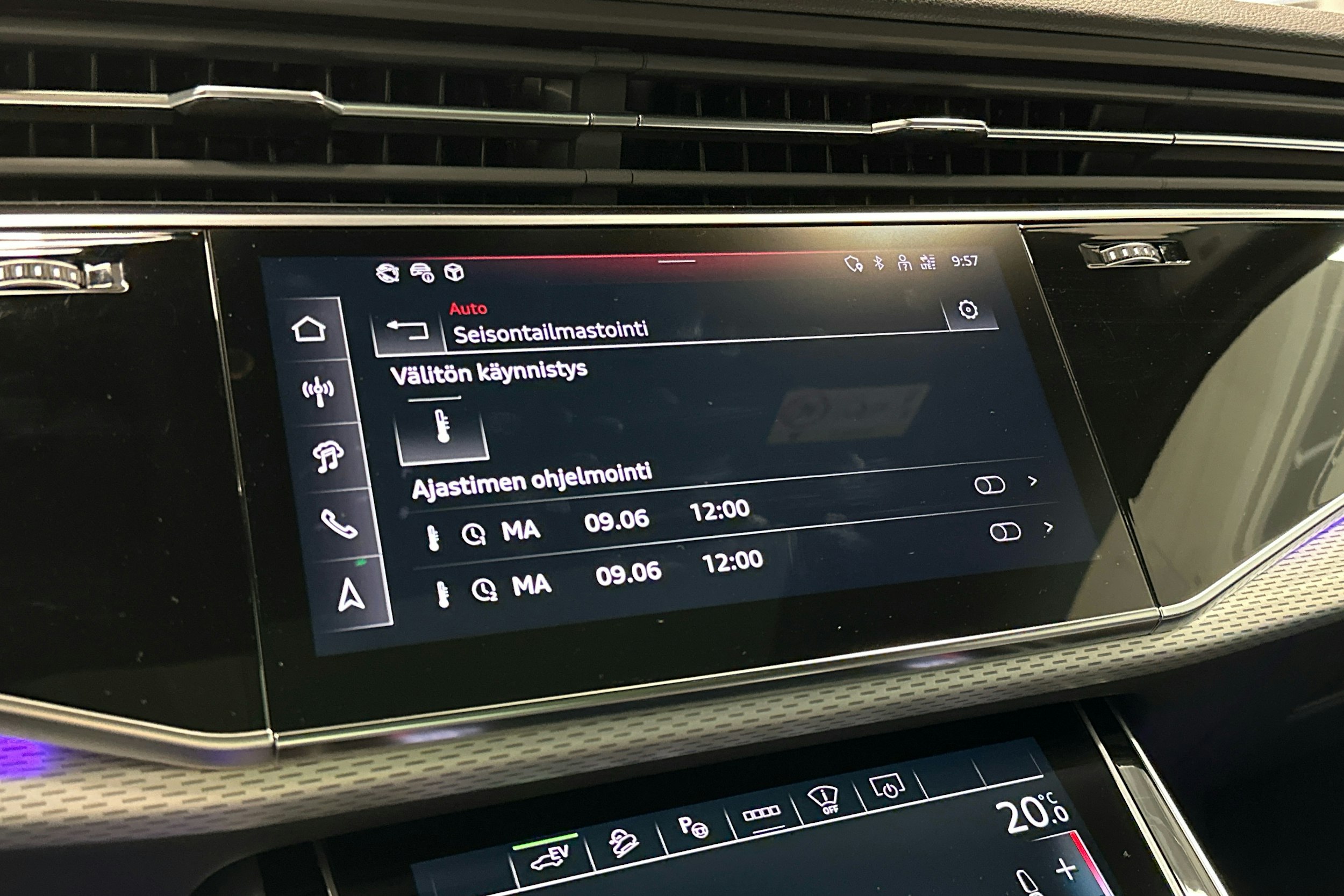 harmaa Audi Q7 2024 kuva 19.