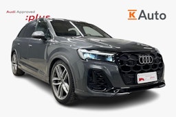 Harmaa Audi Q7 2024 kuva 1.