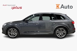 Harmaa Audi Q7 2024 kuva 6.