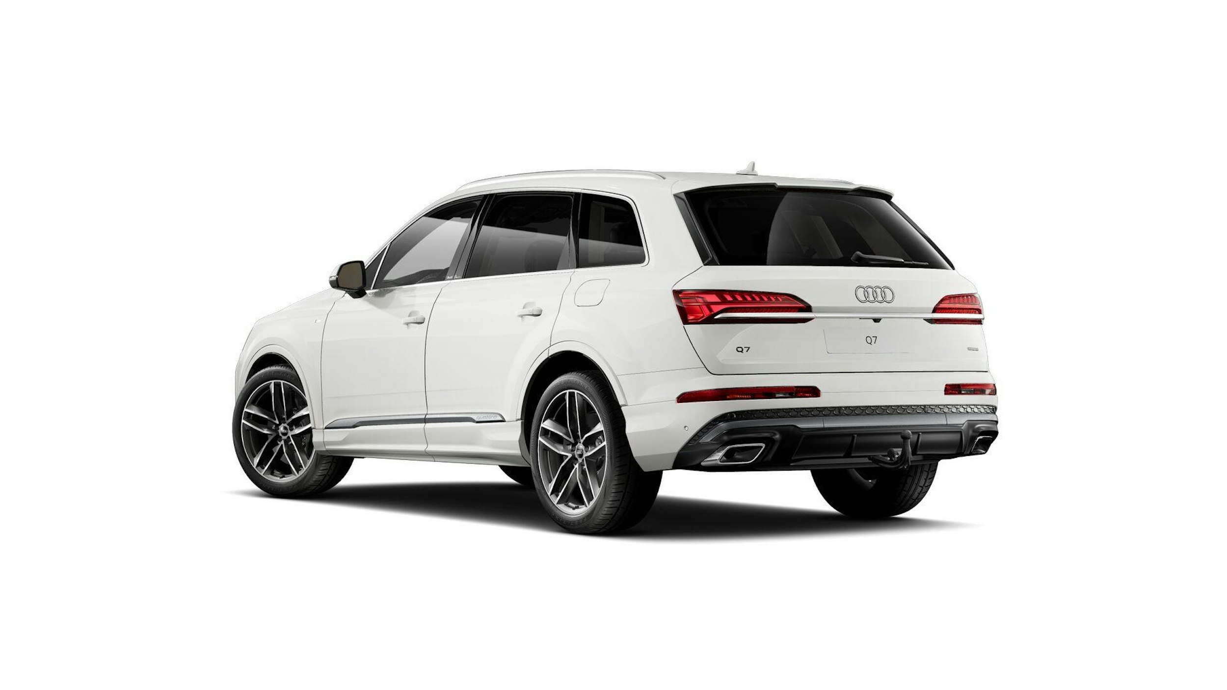 valkoinen Audi Q7 2025 kuva 3.