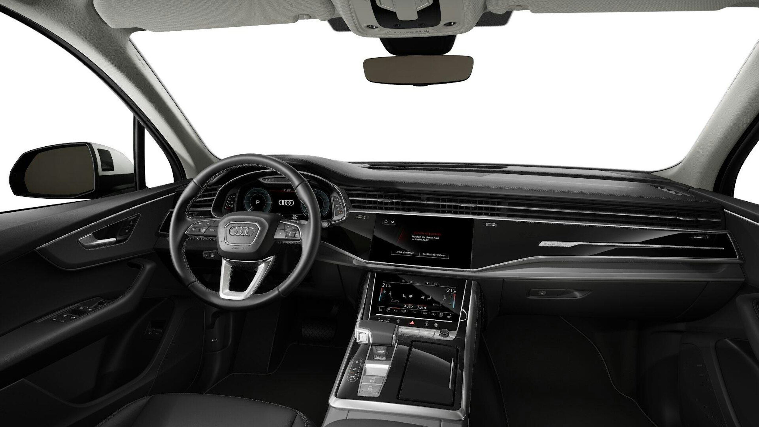 valkoinen Audi Q7 2025 kuva 8.