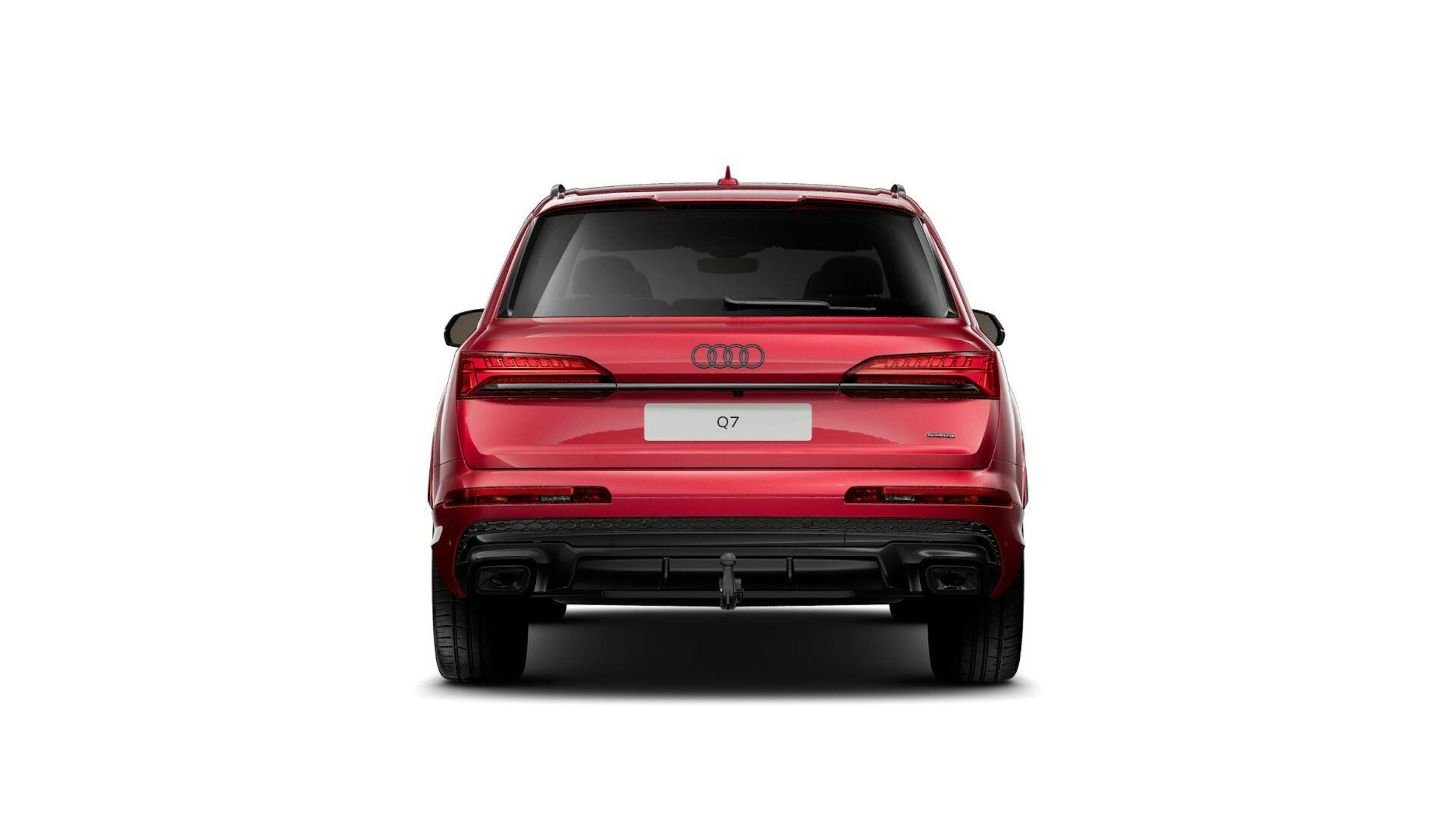 punainen Audi Q7 2025 kuva 4.