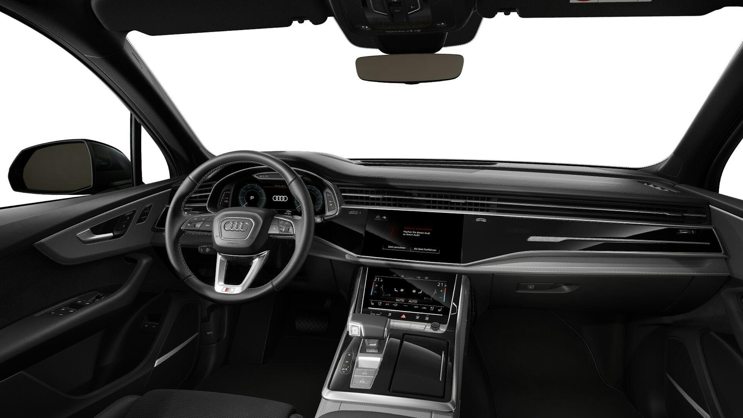 punainen Audi Q7 2025 kuva 8.