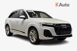 valkoinen Audi Q7 2025 kuva 1.