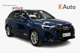 sininen Audi Q7 2025 kuva 1.