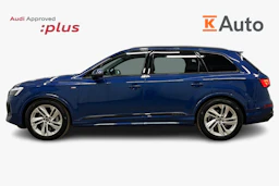 sininen Audi Q7 2025 kuva 5.