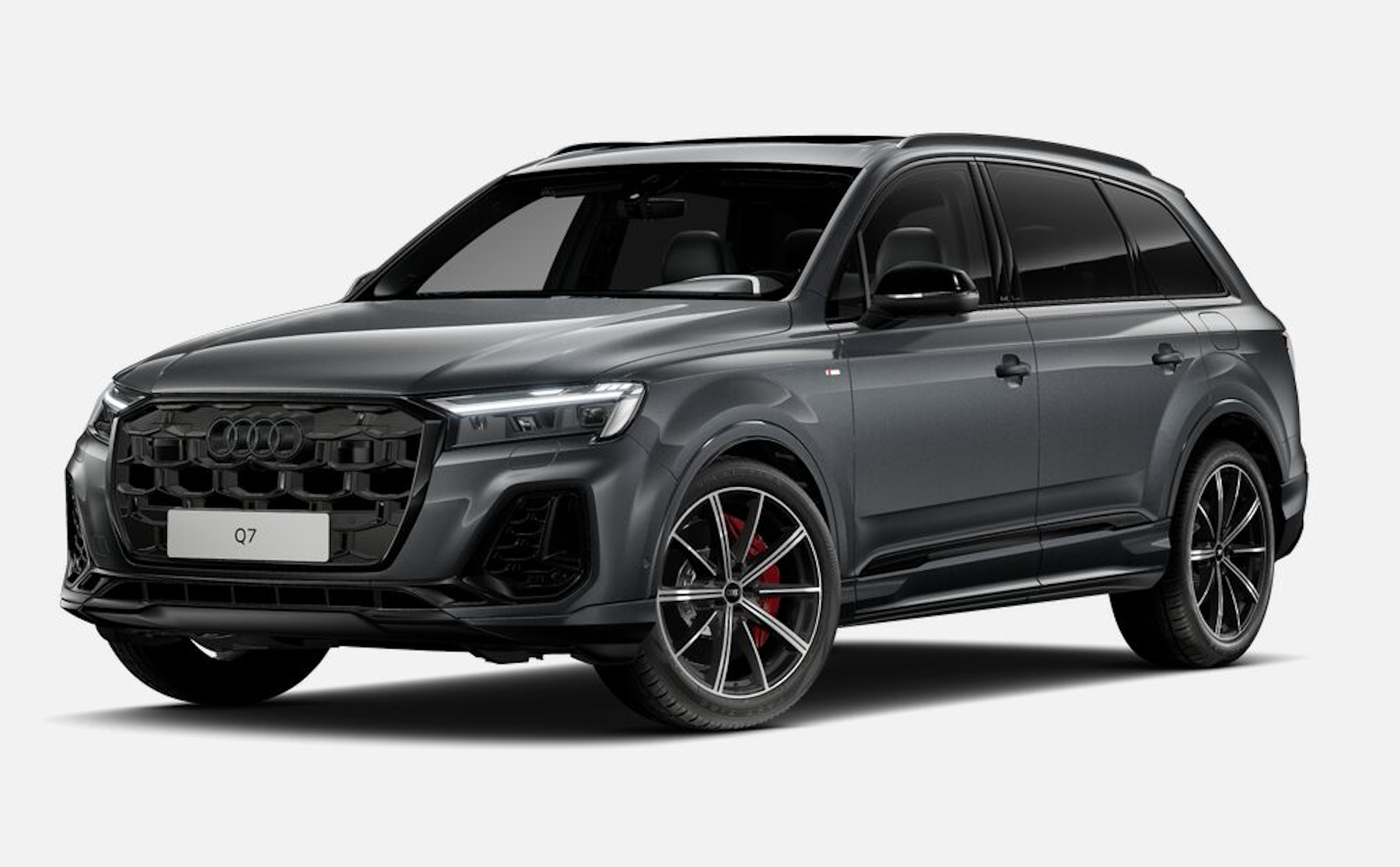 harmaa Audi Q7 2025 kuva 1.