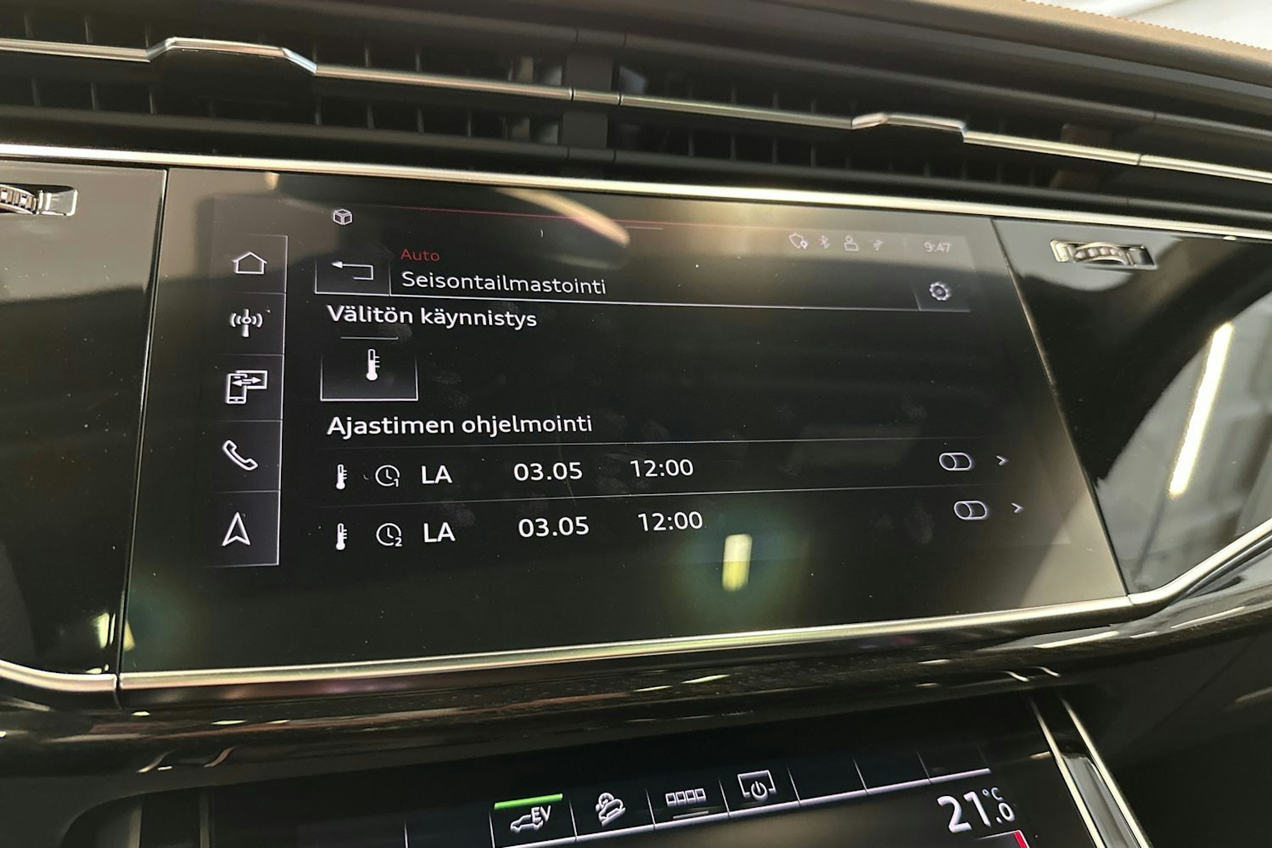 met. sininen Audi Q7 2025 kuva 21.