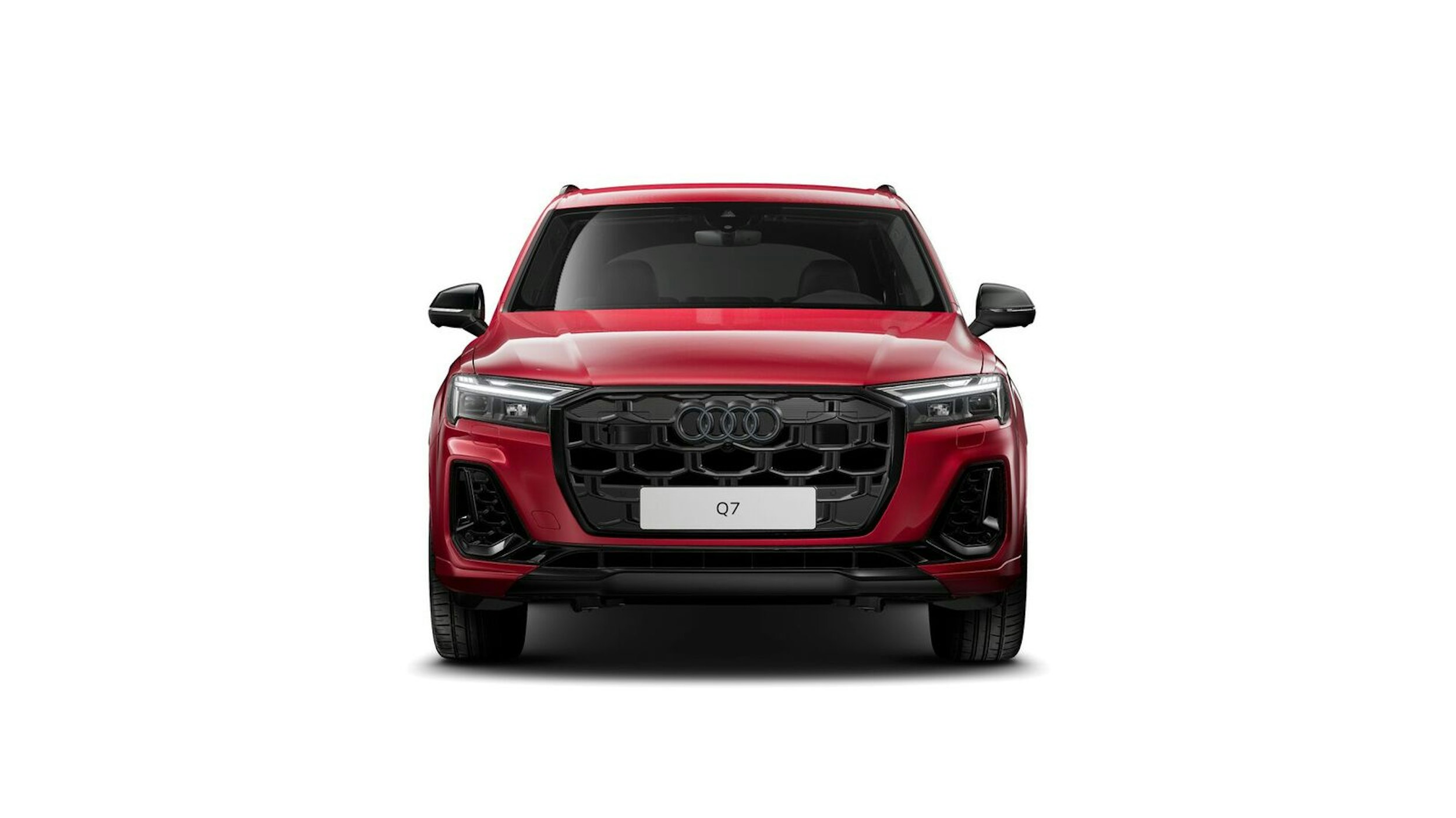 punainen Audi Q7 2025 kuva 3.