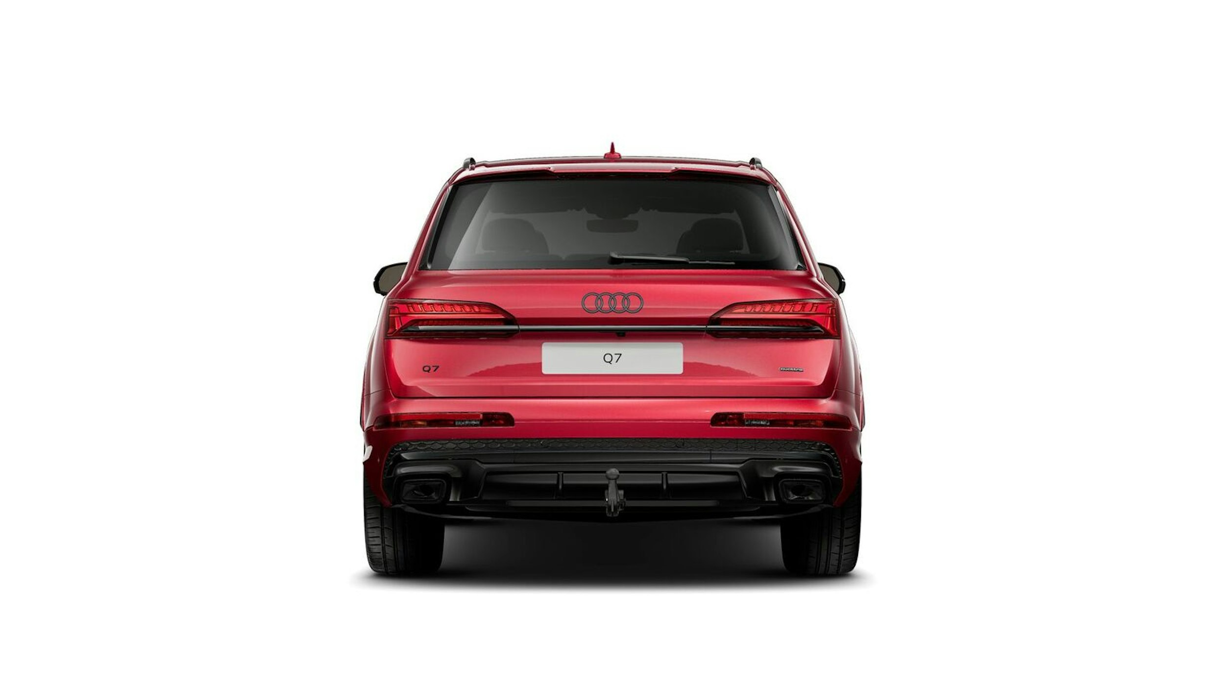 punainen Audi Q7 2025 kuva 4.