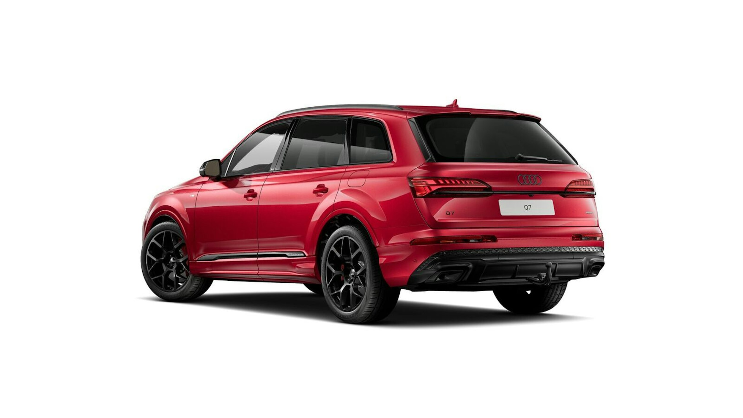 punainen Audi Q7 2025 kuva 5.