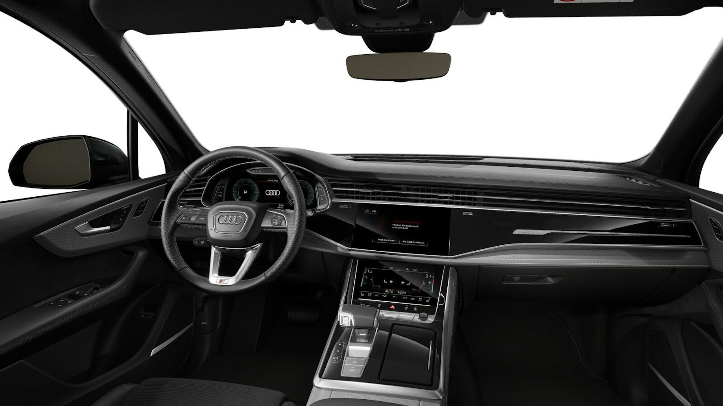 punainen Audi Q7 2025 kuva 8.