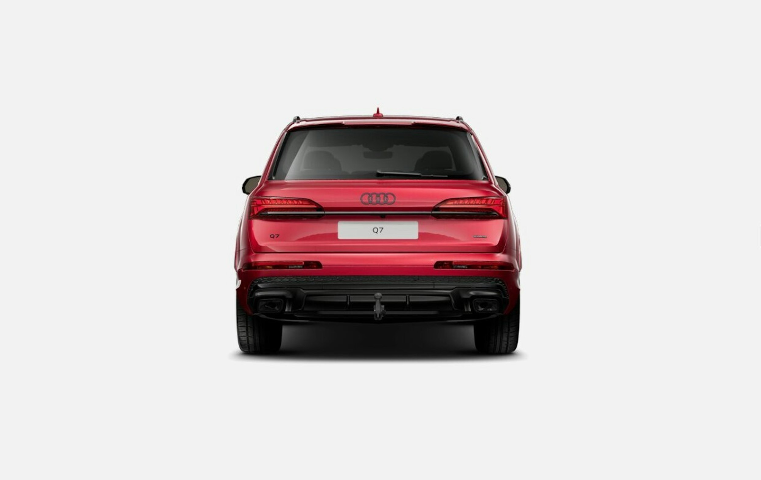 met. punainen Audi Q7 2025 kuva 5.