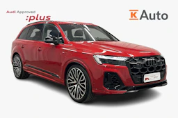 punainen Audi Q7 2026 kuva 1.