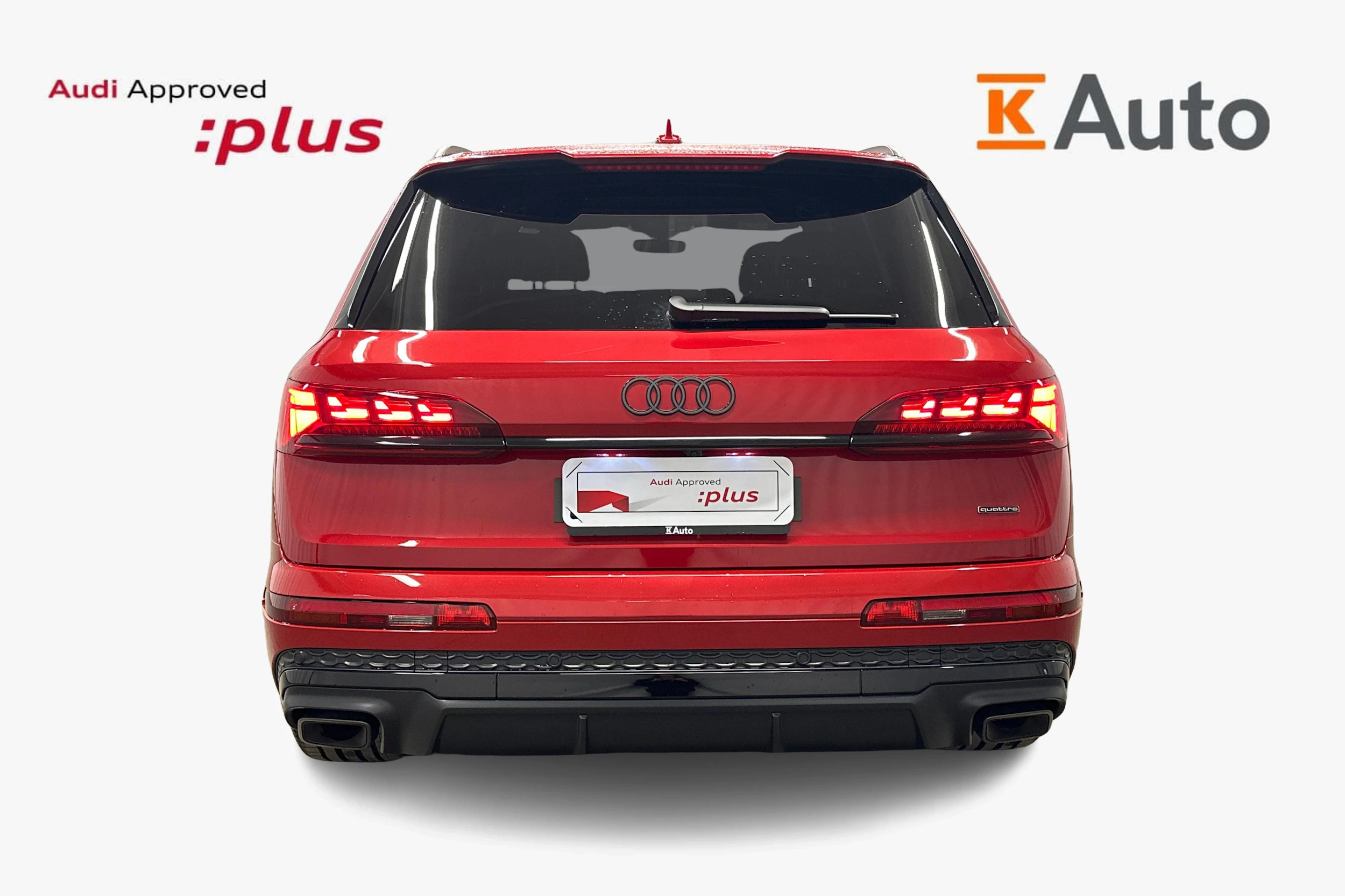 punainen Audi Q7 2026 kuva 3.