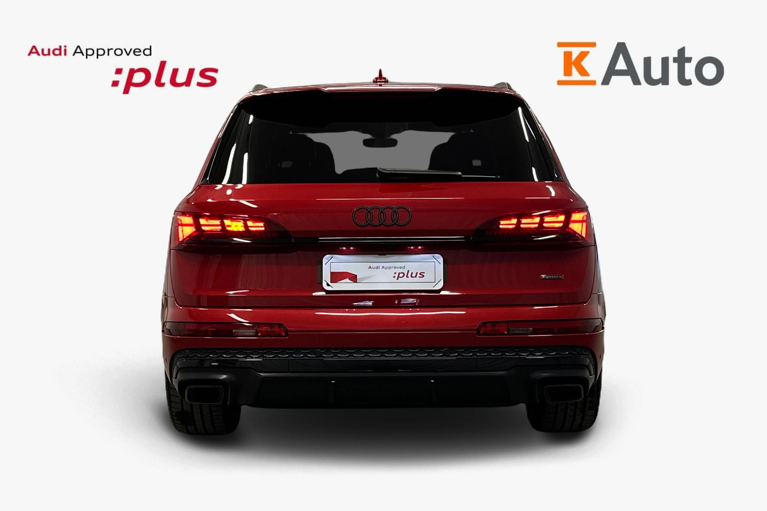 punainen Audi Q7 2026 kuva 3.