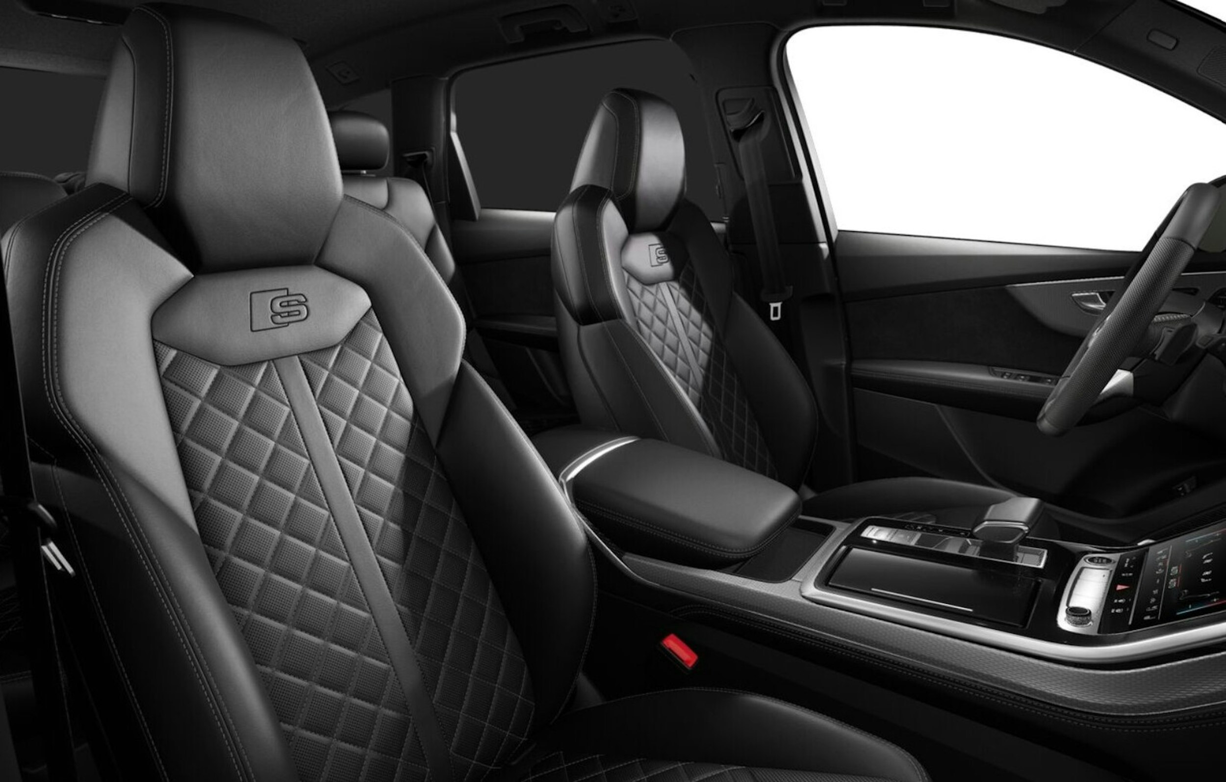 met. harmaa Audi Q7 2026 kuva 6.
