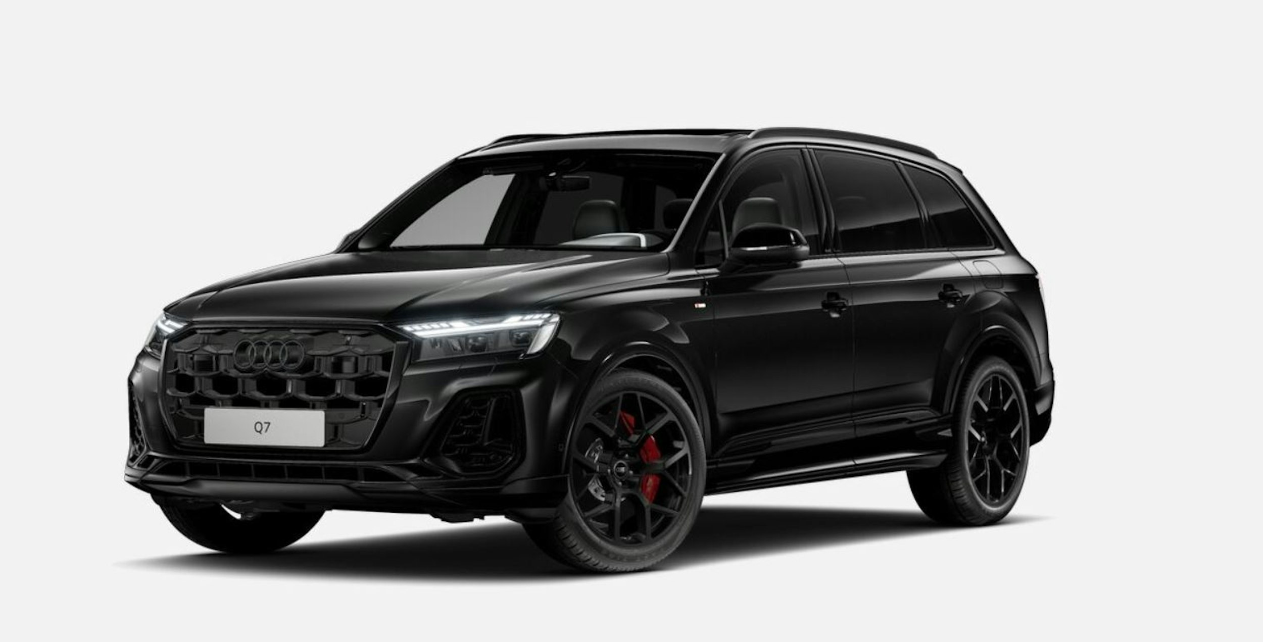musta Audi Q7 2026 kuva 1.
