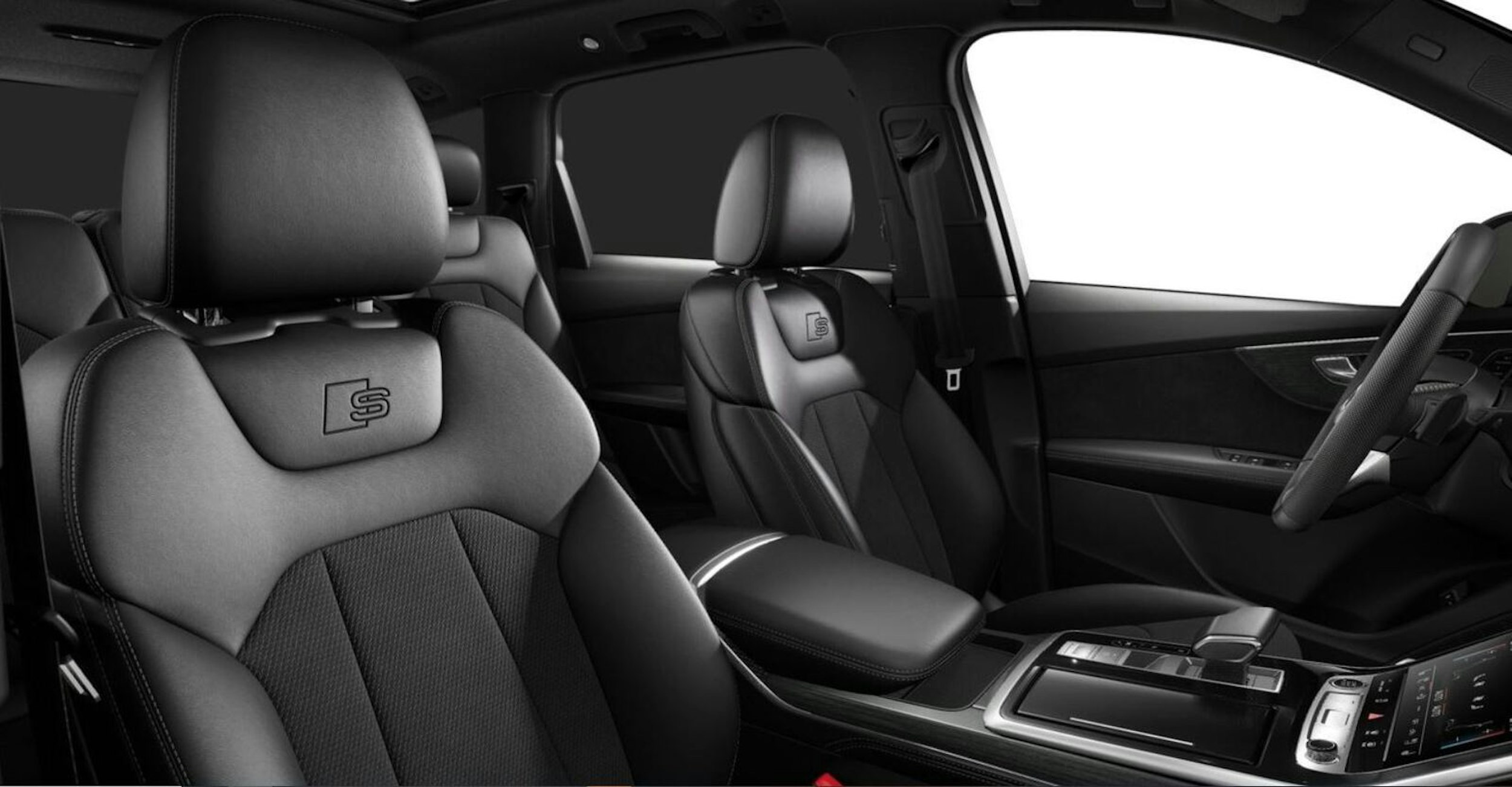 musta Audi Q7 2026 kuva 3.
