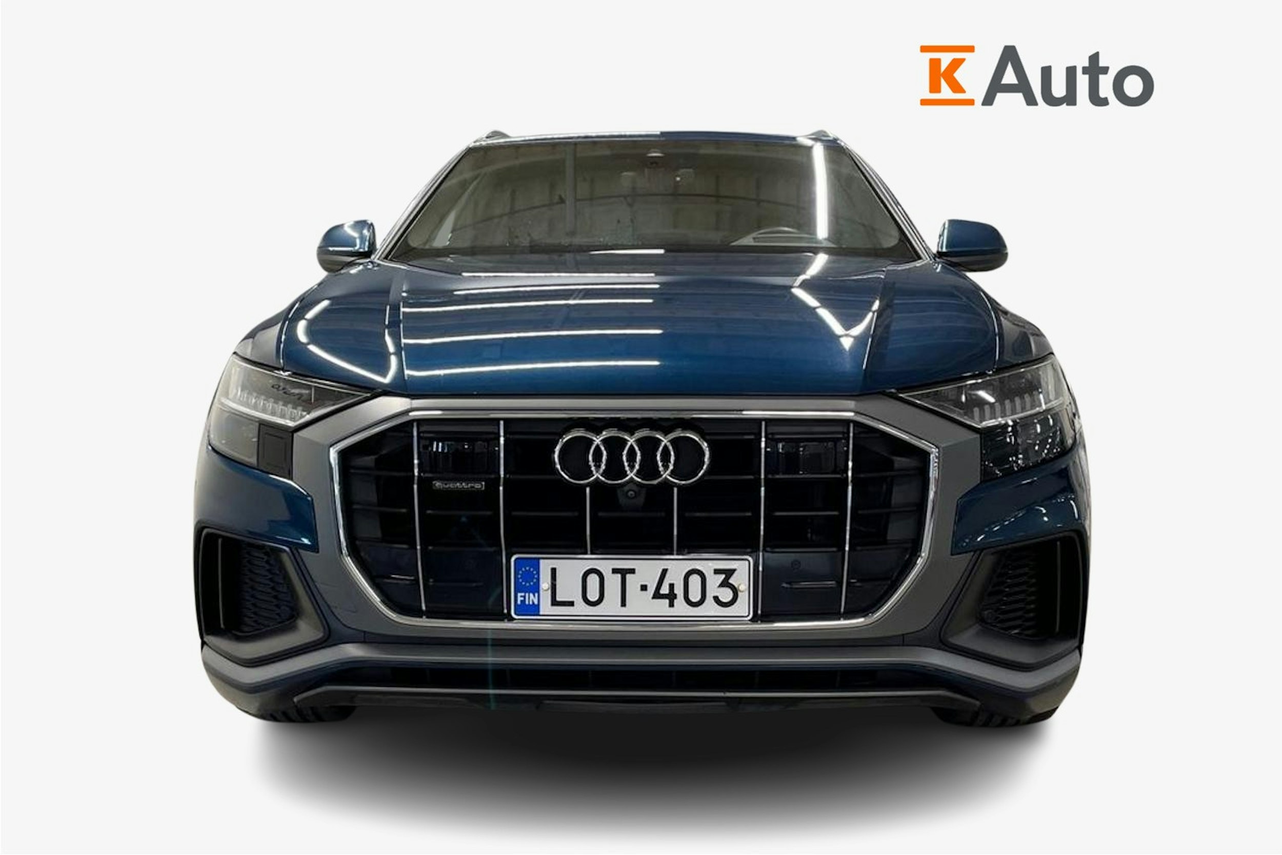 Sininen Audi Q8 2018 kuva 5.