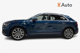 Sininen Audi Q8 2018 kuva 6.
