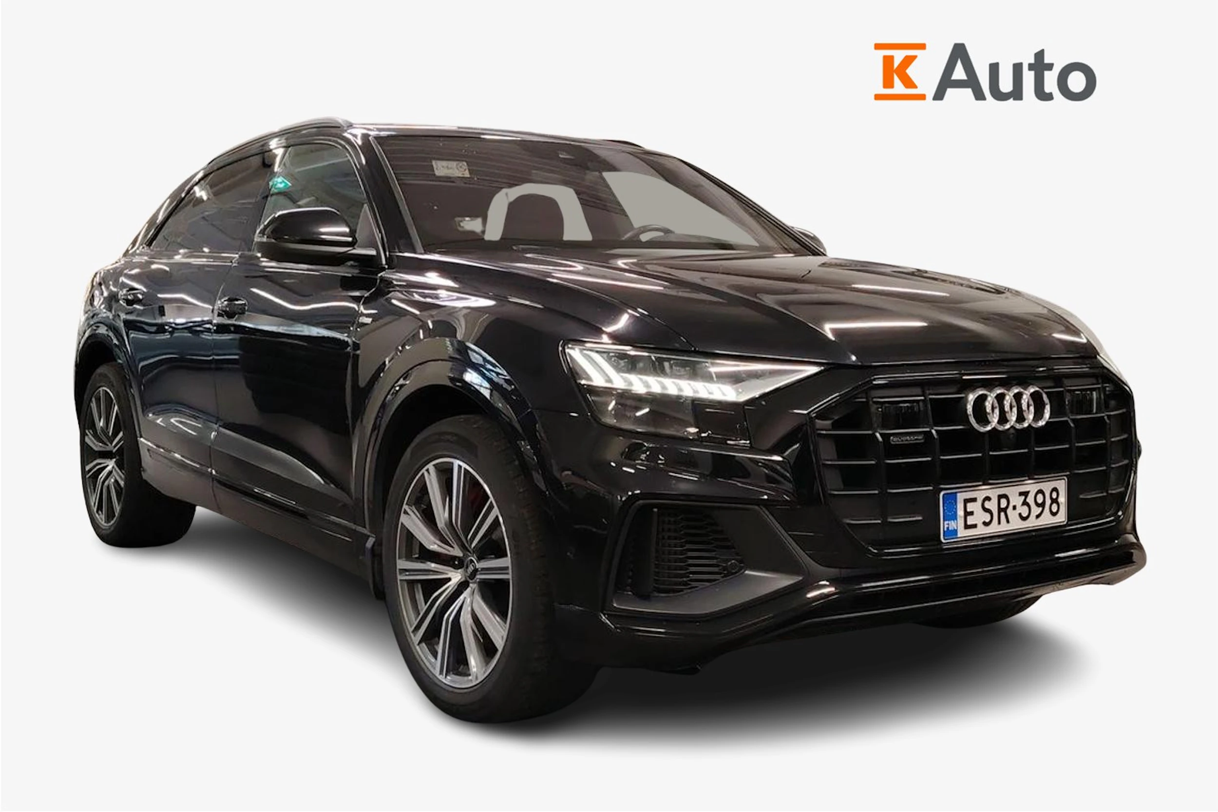 Musta Audi Q8 2021 kuva 1.