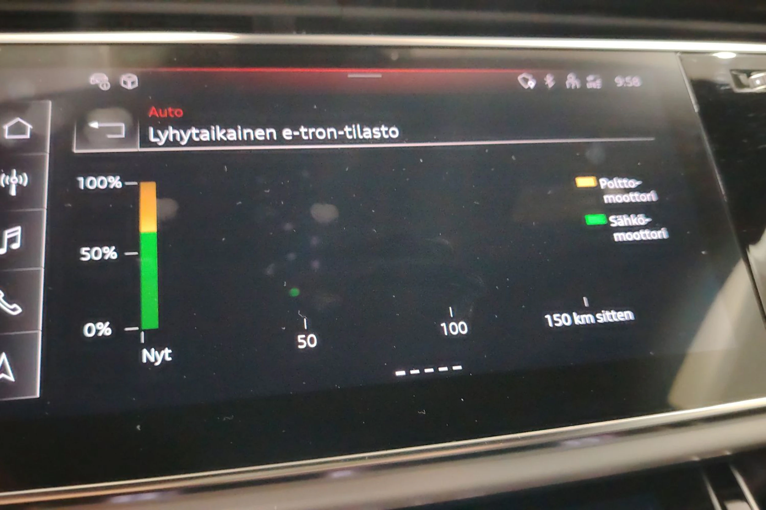 Musta Audi Q8 2021 kuva 25.