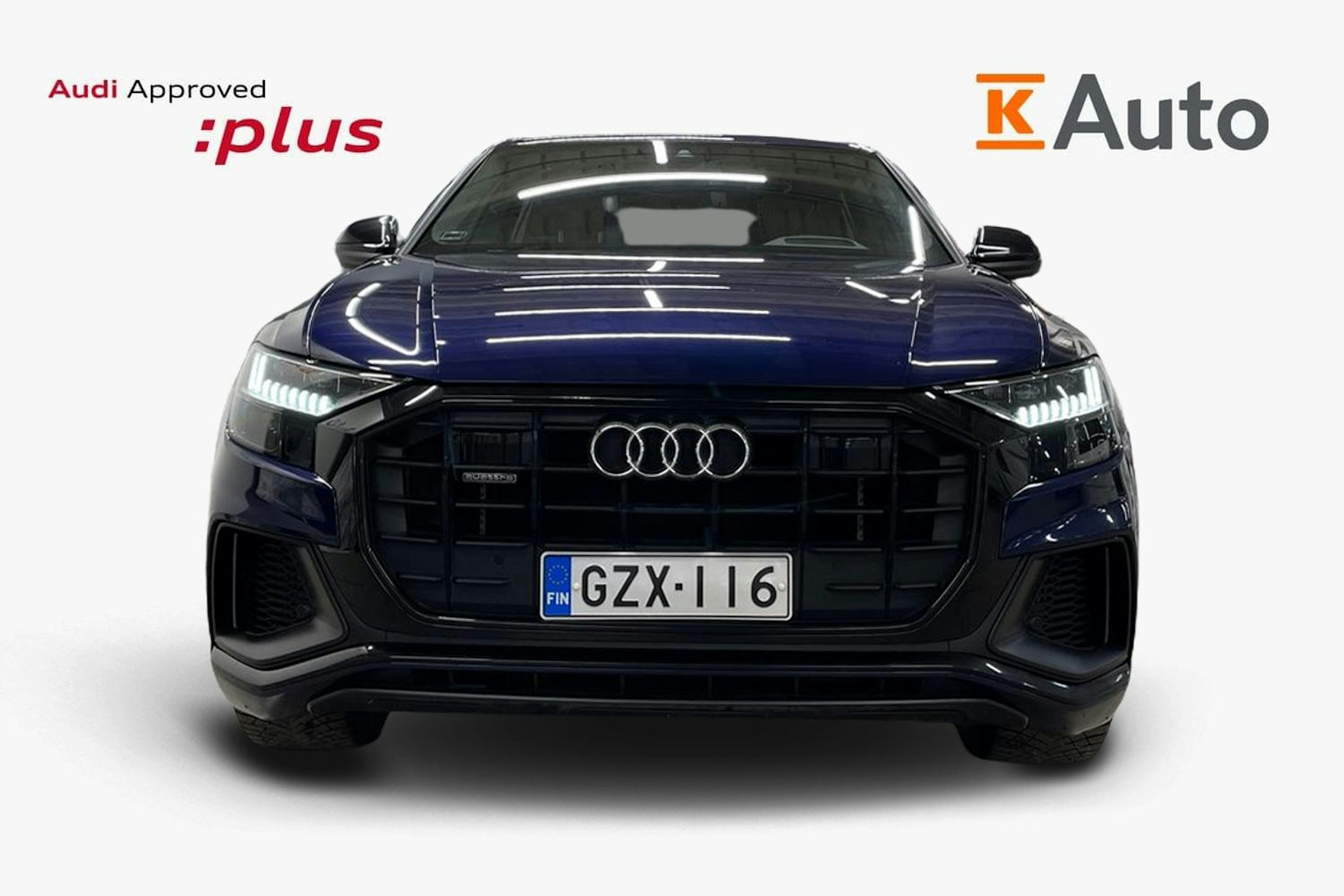 Sininen Audi Q8 2021 kuva 5.