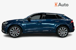 Sininen Audi Q8 2021 kuva 5.