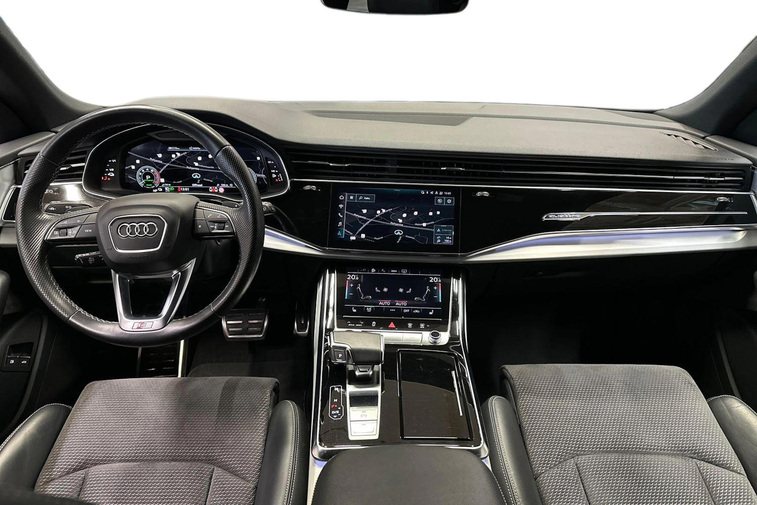 Sininen Audi Q8 2021 kuva 7.
