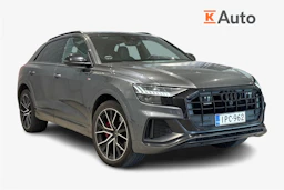 harmaa Audi Q8 2021 kuva 1.